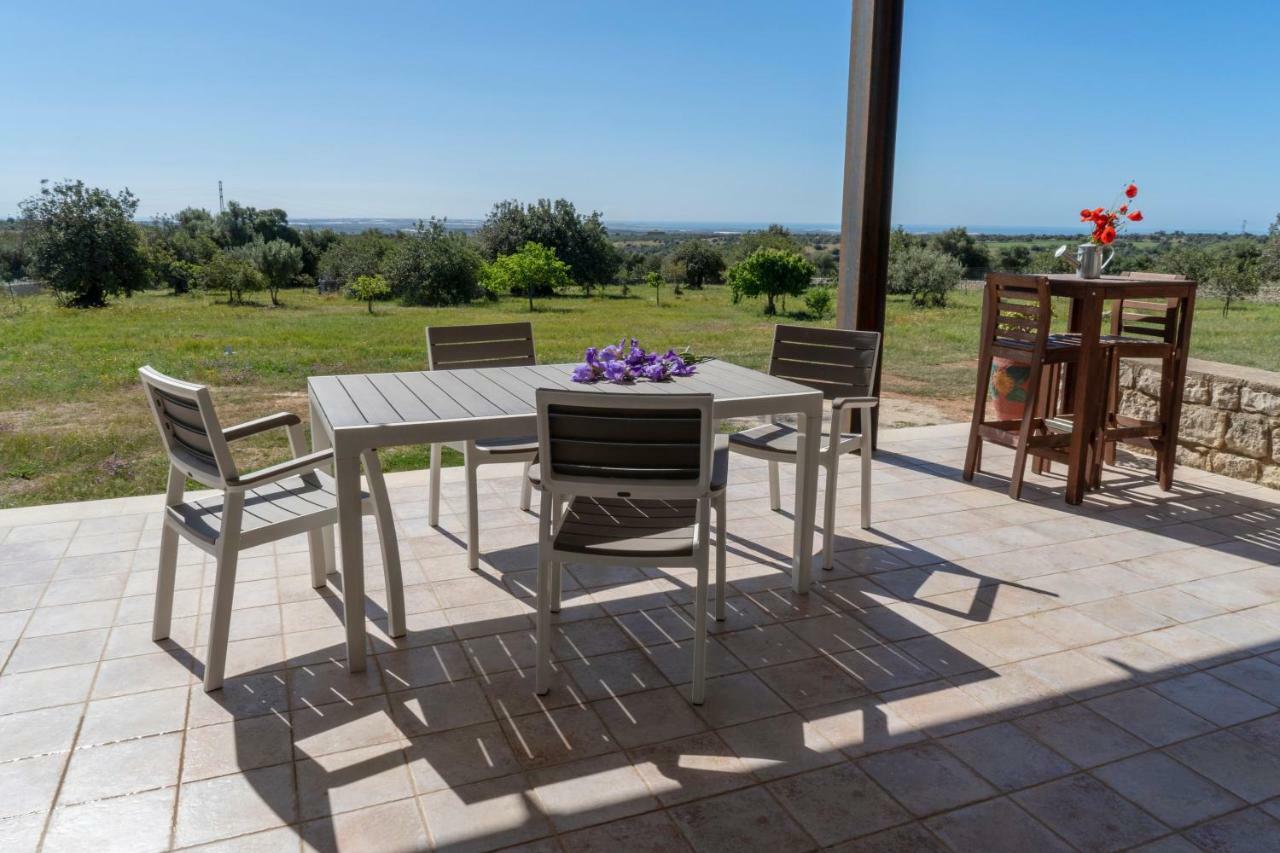 La Casazza - Country House Apartment Rosolini Bagian luar foto